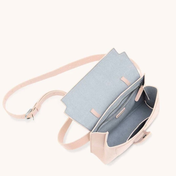 SENREVE Aria Belt / Crossbody Bag In Pebbled Blush NWOT - Picture 9 of 11